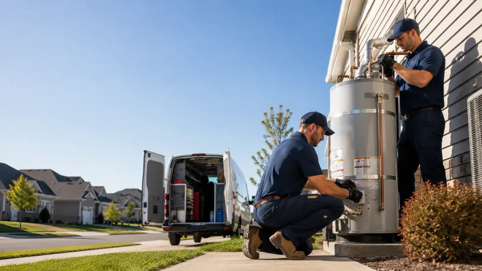 Water Heater Installation in Cornland, IL